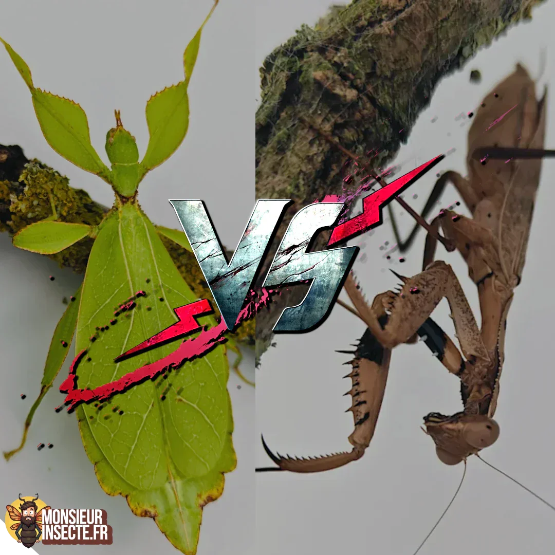 mante religieuse ou phasme, lequel choisir?