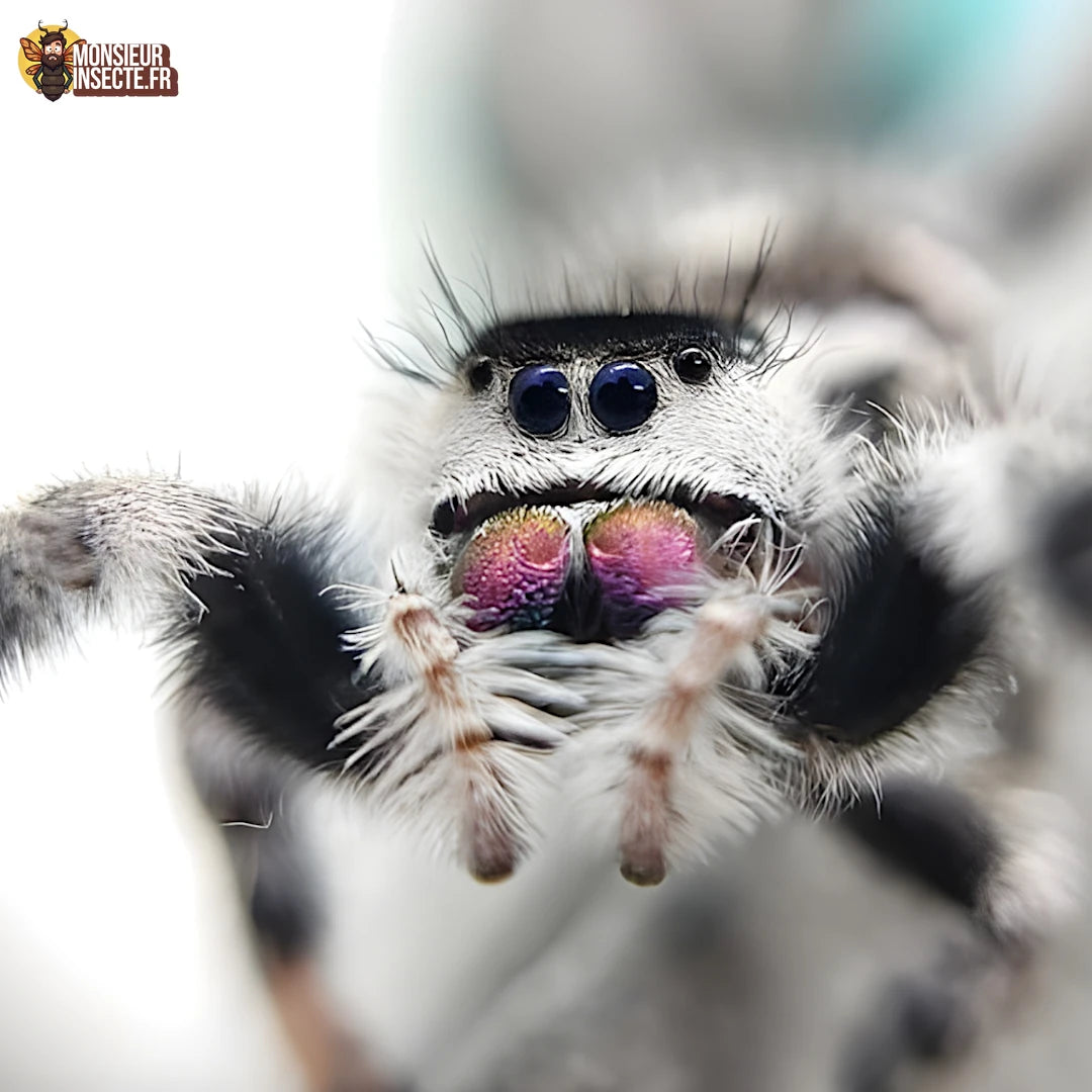 achat araignee phidippus regius white bahamas 1