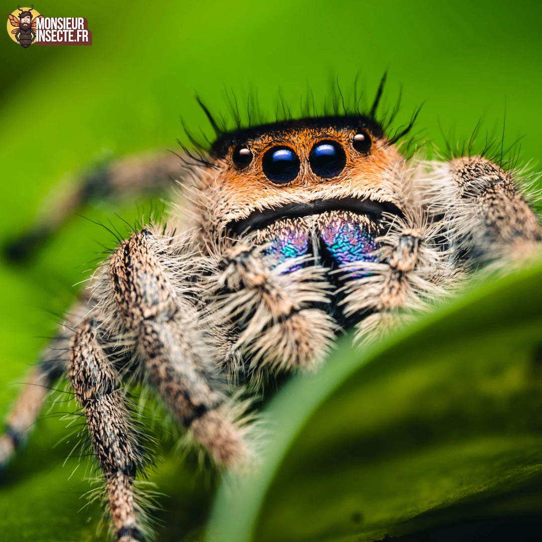 Araignée | Phidippus Regius Aventura