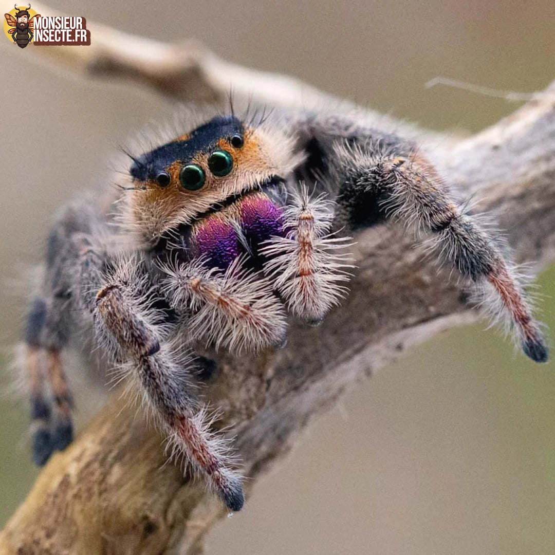 Achat_phidippus_regius_Trinidad_1