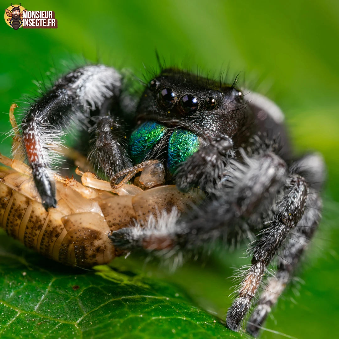 Araignée | Phidippus Regius Aventura